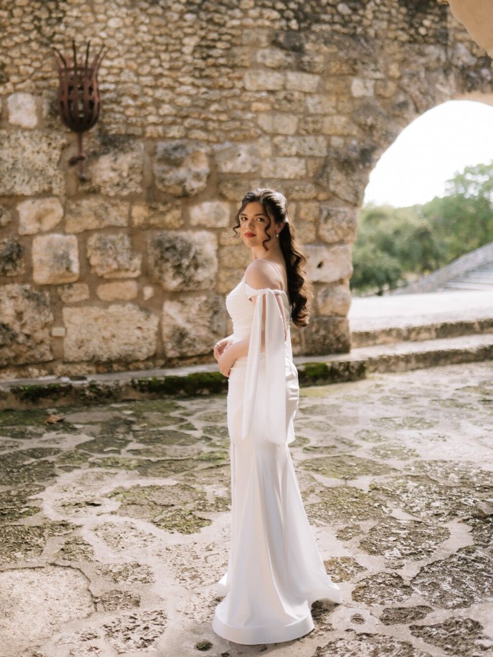 Goddess-Inspired Wedding Dress